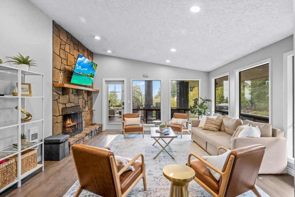 22 Acres Home With Hot Tub Minutes From Ilana Casino Ridgefield Exterior foto